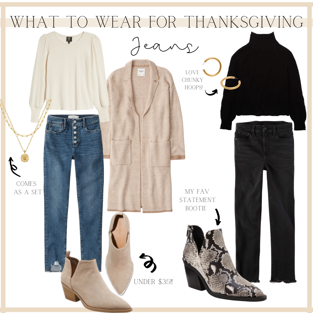 WHAT TO WEAR FOR THANKSGIVING: OUTFIT GUIDE - THE HALLIE SCENE